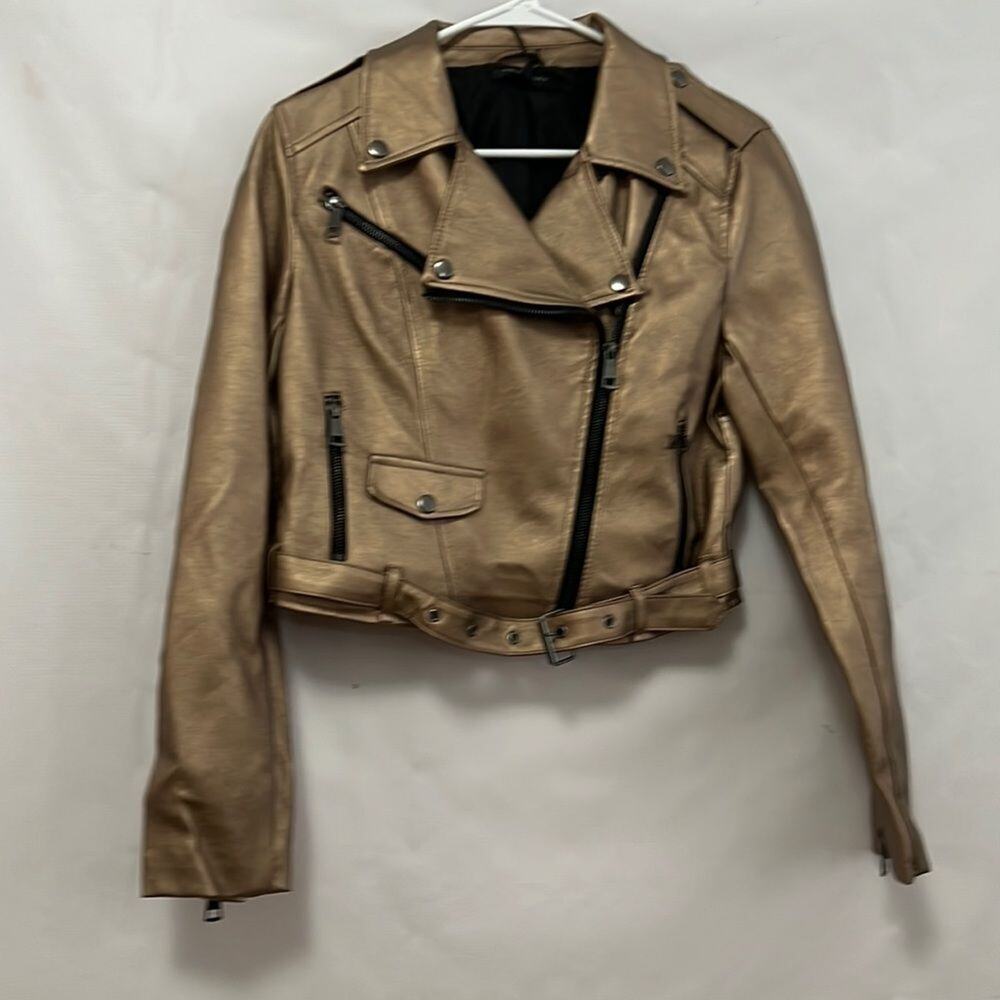 NWT ROMEO & JULIET COUTURE BRONZE JACKET SZ M